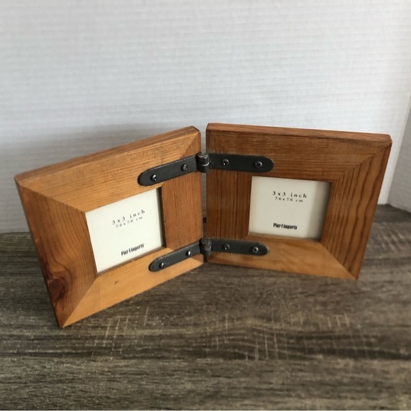 Pier 1 Imports Rustic Wooden Photo Frames - Picture 10 of 13